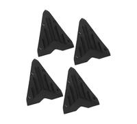 NRVTRE Protections d ' Angle d ' Armoire en polymère moulé 4 pièces, couvercles latéraux Noirs à à vis 7, 4 cm / 2, 91 Pouces pour Les armoires de Son et Les boîtiers réparation Pare-Chocs de