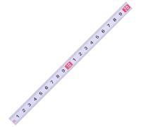 NRVTRE Règle Métrique Auto-adhésive, 20/30/40cm, Ruban à Mesurer en Acier pour Établis et Machines (A, 20CM)