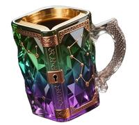 NRVTRE Tasse à boissons aspect étoilé, corps à facettes