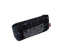NRVTRE Trousse de Rangement Quotidienne pour pour l ' Organisation du Bureau, Pochette à stylos en Tissu Doux à imprimé étoiles de capacité pour l ' école et Le Travail, de Papeterie,