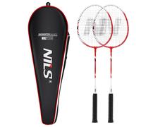 NRZ205 ENSEMBLE DE BADMINTON EN ALUMINIUM + HOUSSE NILS