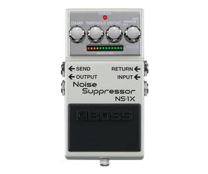 NS-1X Noise Suppressor BOSS | Un réducteur de bruit de nouvelle génération et une Gate ultra rapide pour guitares, basses et autres instruments | Technologie MDP BOSS | Mode Reduction