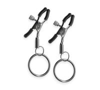 NS Novelties Bound Nipple Clamps C2 Gunmetal 9 cm