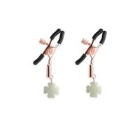 NS Novelties Bound Nipple Clamps G4 Rose Gold 8 cm
