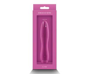 NS Novelties Obsessions Clyde Dark Vibrator Pink 17,2 x 3,8 x 3,8 cm