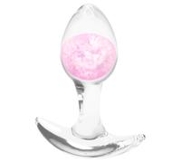 NS Novelties - plug anal transparent - petit - rose