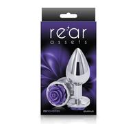 NS Novelties Rear Assets Rose Medium Purple Purple Taille Unique