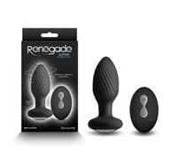 NS Novelties Renegade Alpine Analplug Black 9,8 x 3,5 x 3,5 cm