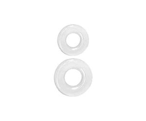 NS Novelties Renegade Double Stack Clear Clear Taille Unique