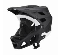 Nsaroche Casque de Cyclisme Adulte Surface Rigide Prolongeant Têtière Ventilée Système Boucle Fiable Convient pour Pratique Descente Évasion Nature, Noir Et Blanc, L【59-61CM】