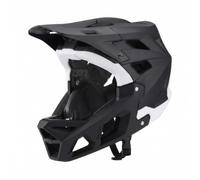 Nsaroche Casque de Cyclisme Adulte Surface Rigide Prolongeant Têtière Ventilée Système Boucle Fiable Convient pour Pratique Descente Évasion Nature, Noir Et Blanc, M【55-58CM】