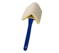 Nsaroche Pinceau D'Angle Outil de Découpe Brosse de Finition Tampon à Peindre En Poils de Nylon pour Peinture Lisse Adapté pour Murs Plafonds et Projets de Bri, Bleu