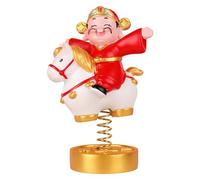 Nsaroche Statue Dieu de Figurine Décorative Chinois Objet Bénédiction Créatif pour Collectionneur Souvenir Adaptée pour Décoration Intérieure, Style B