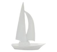 Nsaroche Statue En Résine, Figurine Délicate, œuvre D'art, Sculpture Simple à Poser sur Une étagère de Salon, Blanc