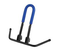 Nsaroche Support de Vélo Parking Rack Stand Métal Fiable Installation Pratique Portable Ajustable Adapté aux Enfants pour Garage Magasin Maison Réparation, Bleu