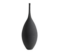 Nsaroche Vase à Fleurs, Vase à Bourgeon, Centre de Table, Noir Un