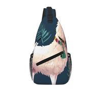 NSDdefAWCGT Sac à bandoulière pour femme et homme - Sac banane à bandoulière en forme de pyramide de l'Égypte ancienne pour l'extérieur, la randonnée, les voyages, Alpaga Lama, Taille unique