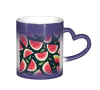 NSDdefAWCGT Tasse à café magique sensible à la chaleur changeant de couleur 325 ml Tasse à café personnalisée en céramique pour anniversaire