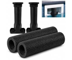 nsgglecher Lot de 2 bâtons de piscine réglables en mousse anti-coincement