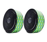 NSGJUYT Guidon de vélo 2pcs Vélo Route Vélo Guidon EVA GUIDOLINE vélo Anti-dérapant Anti-Transpiration Wrap (Color : GN)