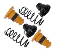 NSGMXT 2 ressorts de suspension arrière avec butée en caoutchouc et support de ressort Compatible avec Berlingo B9 C4 Picasso I 5008 Partner Tepee # 5102R6 5102R7 5102R8 516690 516450 9670352280