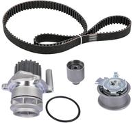 NSGMXT Jeu de courroies dentées pompe à eau Compatible avec A2 A3 TRANSP0-RTER V 1.4 1.9 TDI XM216268BA 3M216268AA 038109119L