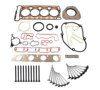 NSGMXT Joint de culasse + vis + valve - Compatible avec A3 A4 A6 Be-etle E0S G0lf Pasat 1.8 2.0 TFSI TSI 06H103383AF 06F129717D