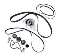 NSGMXT Kit Courroie de Distribution + Courroie Trapézoïdale Compatible avec A4 A6 A8 Pa-ss at Su-perb I 2.5 TDI 059109119A 059130113J