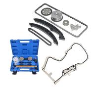 NSGMXT Kit de chaîne de distribution avec outil de réglage Compatible avec A1 A3 Golf Passat Eos 1.4 TSI CAV CAX CTH 03E109507S 03E109507K