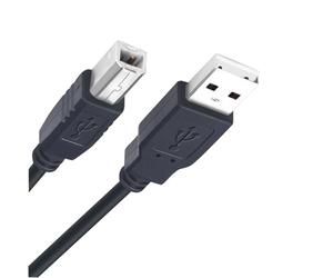 NSGWKZD Câble MIDI de 3 m pour interface audio, clavier Yamaha Piano Midi, microphone USB, table de mixage, instrument - Cordon USB Type-A vers B haute vitesse