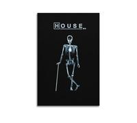 nshdahns Dr. House Poster mural vintage pour chambre à coucher, décoration de chambre, style vintage, sans cadre, 50 x 75 cm