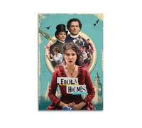 nshdahns Enola Holmes Poster mural vintage pour décoration de chambre à coucher, décoration de chambre, 40 x 60 cm, sans cadre