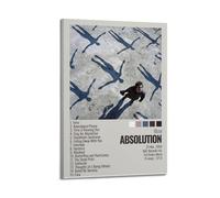 nshdahns Poster Absolution by Muse - Art mural vintage - Décoration de chambre à coucher - 40 x 60 cm - Style cadre