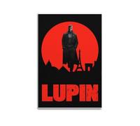 nshdahns Poster Arsene Lupin1 - Art mural vintage - Décoration de chambre à coucher - Décoration esthétique pour chambre à coucher - 60 x 90 cm - Style sans cadre