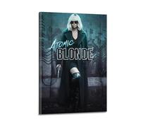 nshdahns Poster Atomic Blonde - Art mural vintage - Décoration de chambre à coucher - Décoration de chambre à coucher - 40 x 60 cm - Style cadre