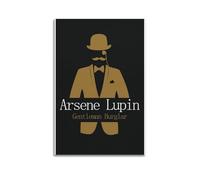 nshdahns Poster d'Arsène Lupin - Art mural vintage - Décoration de chambre à coucher - Affiches pour chambre à coucher - 60 x 90 cm - Sans cadre