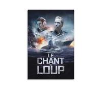 nshdahns Poster Le Chant Du Loup - Art mural vintage - Décoration de chambre à coucher - Affiches pour chambre à coucher - 50 x 75 cm - Style sans cadre