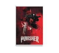 nshdahns Poster The Punisher - Art mural vintage - Décoration de chambre à coucher - 30 x 45 cm - Sans cadre