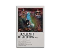 nshdahns Poster The Serenity of Suffering de Korn - Art mural vintage - Décoration de chambre à coucher - 30 x 45 cm - Sans cadre