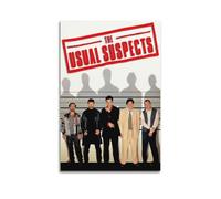 nshdahns Poster The Usual Suspects - Art mural vintage - Décoration de chambre à coucher - Affiches pour chambre à coucher - 40 x 60 cm - Style sans cadre