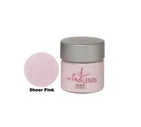 NSI - Attraction Acrylic Nail Powder - Sheer Pink, sauna