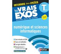 NSI (Numérique et Sciences Informatiques) Terminale - Interros des lycées Tle - Les vrais exos du BAC - + de 100 exercices avec corrigés détaillés - BAC 2026