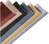 NSIAWBDB Bande Transition en Aluminium, Bandes De Transition De Seuil, Barre De Seuil 10cm Large Bande De Transition De Sol，Barre De Garniture De Porte pour Transition De Seuil-Silver||Length 0.9m