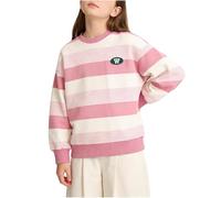 NSICBMNO Sweat-shirt à manches longues pour filles - Pull rayé à col rond | Sweat-shirt à manches longues pour garçons et filles, pull thermique doux, pull marin, carnaval, carnaval