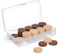 Nsiecd-- 8985- Jeux De Société-Boite 40 Pions Dames En Bois