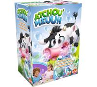 Nsiecd-Atchou'meuuh - Jeu De Société Pour Enfants Dès 4 Ans - Jeu D'actions Drôle Avec Une Vache Qui Eternue - Collecte Les Trèfles, Attention Aux Pissenlits - 2 À 4 Joueurs - 15 Min - En Français
