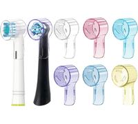 Nsiecd-Capuchon De Protection Pour Brossette De Rechange Orall B Io Série - Couvertures Pour Têtes De Brosses À Dents - Idéal Pour Les Voyages Et Une Meilleure Santé Bucco Dentaire(Multicolore-2)