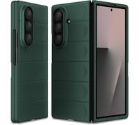 NSIECD-Coque pour Samsung Galaxy Z Fold 7, Hard PC, Antichoc Anti-Rayures Bumper Protection Etui Housse Case Cover Samsung Galaxy Z Fold 7, Vert