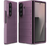 NSIECD-Coque pour Samsung Galaxy Z Fold 7, Hard PC, Antichoc Anti-Rayures Bumper Protection Etui Housse Case Cover Samsung Galaxy Z Fold 7, Violet