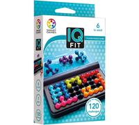 Nsiecd-- Iq Fit - Jeu Casse Tête - Jeu De Réflexion - 120 Défis - 2d Et 3d - Niveau Facile À Expert - Encastre Les Pièces Correctement - 1 Joueur - A Partir De 6 Ans